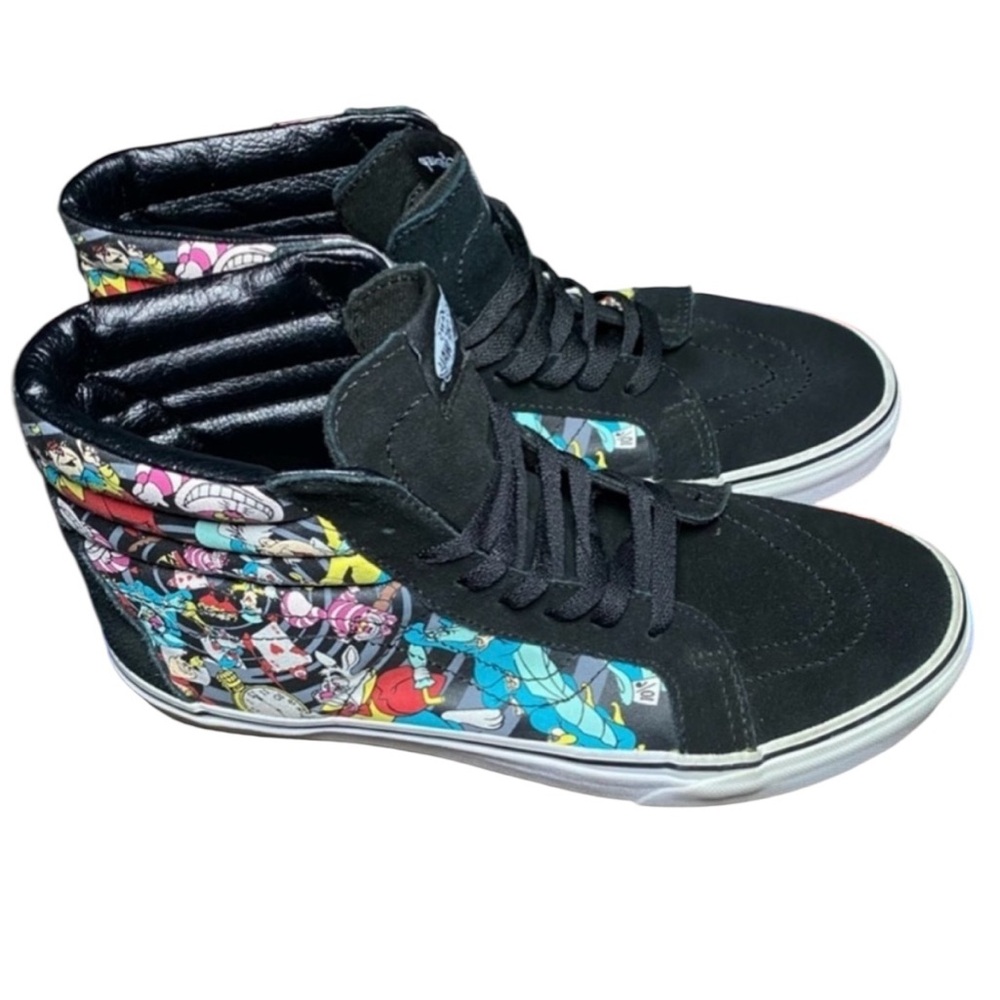 Alice In Wonderland Rare Vans X Disney SK8 Size 9.5